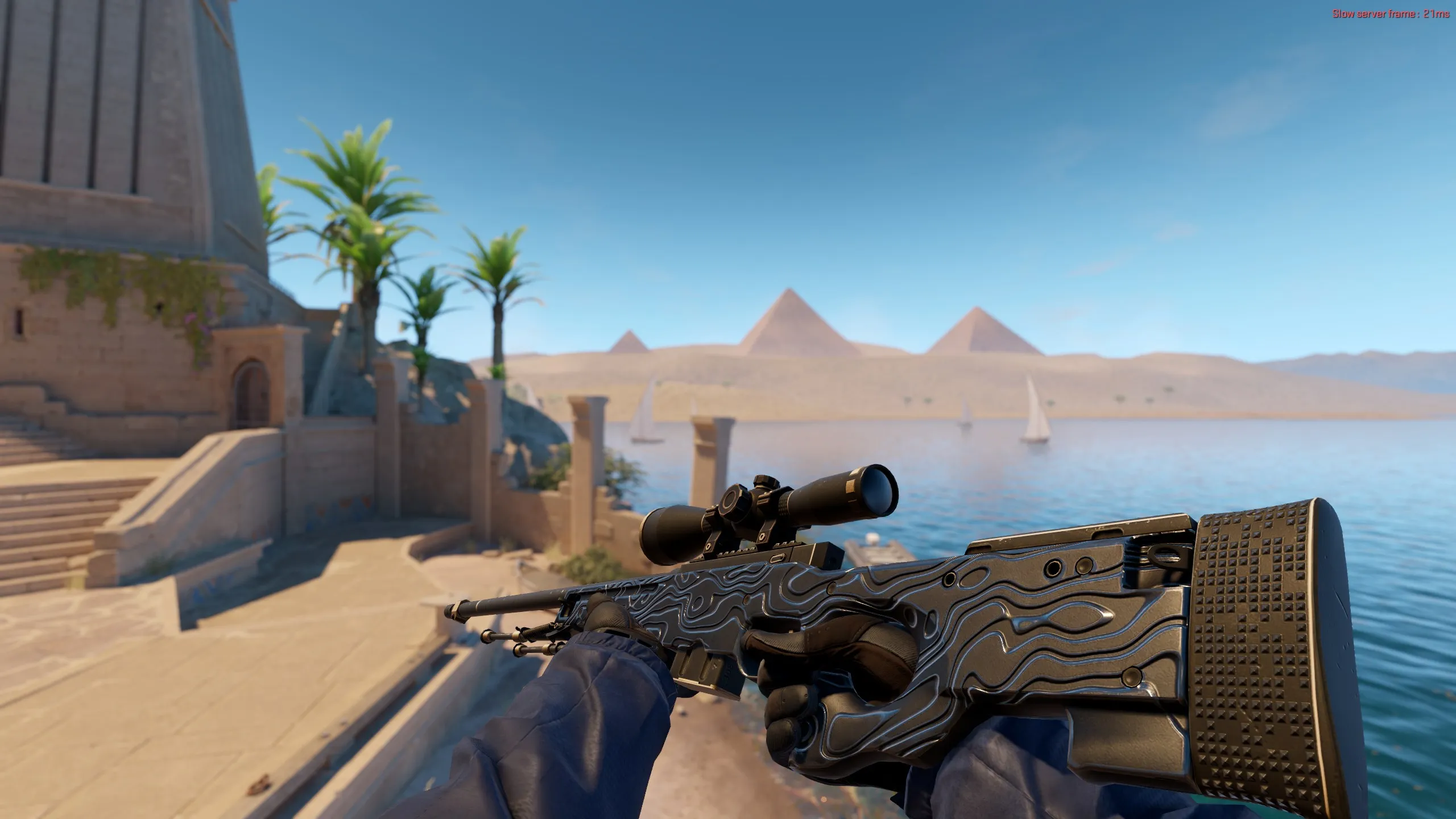 AWP | Black Nile - CS2 skin screenshot 2