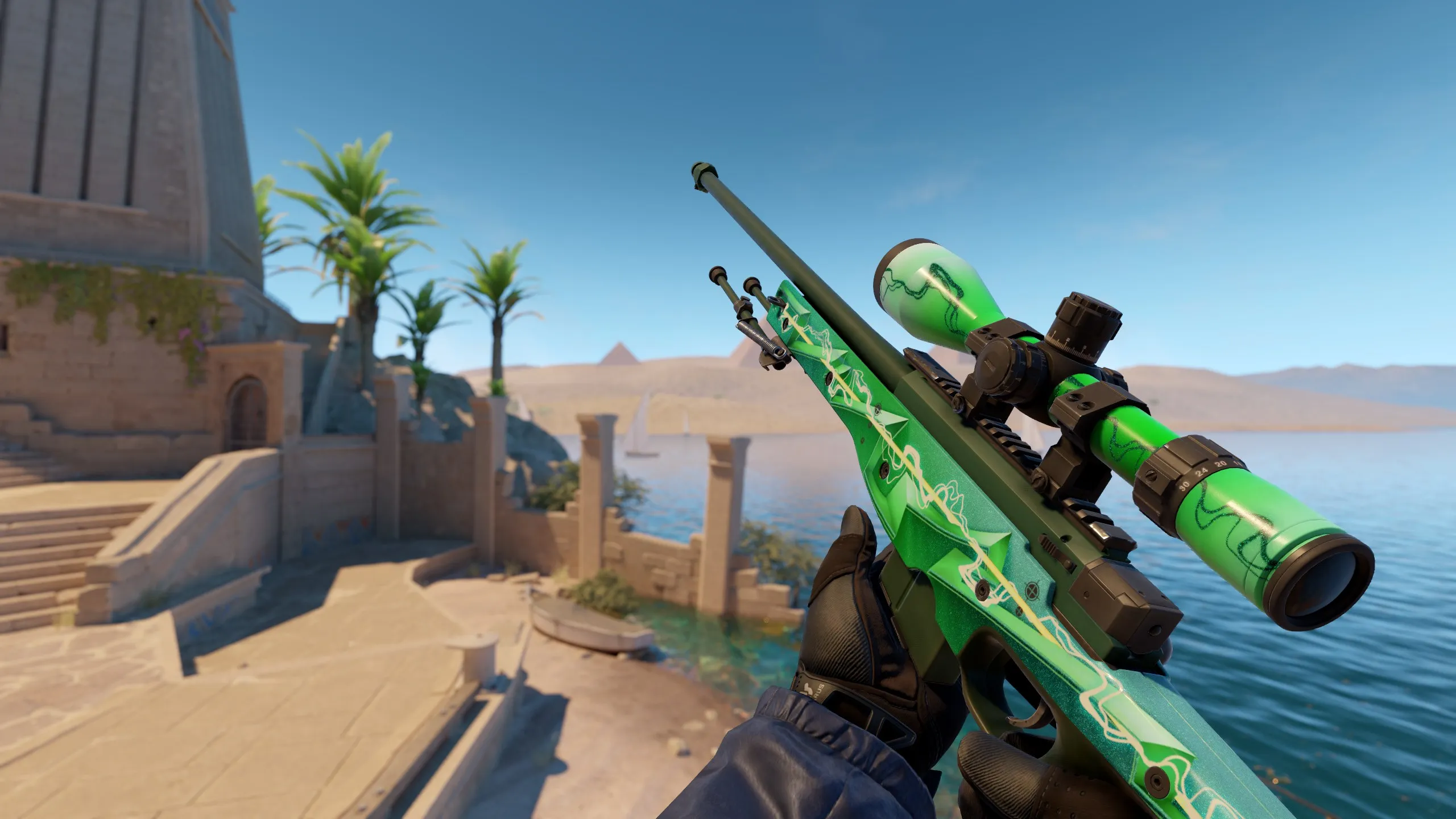 AWP | Green Energy - CS2 skin screenshot 3