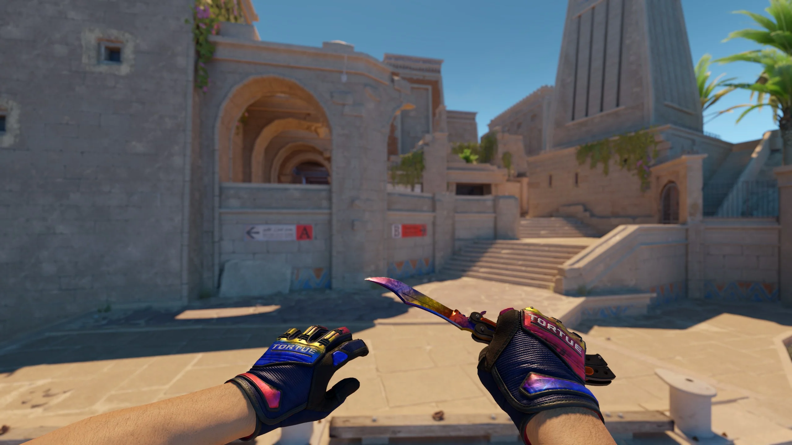 ★ Butterfly Knife | Marble Fade - CS2 skin screenshot 1