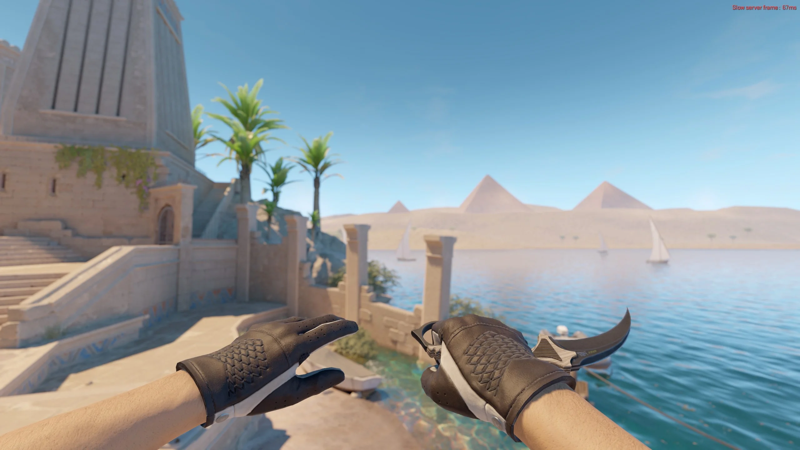★ Driver Gloves | Black Tie - CS2 skin screenshot 1