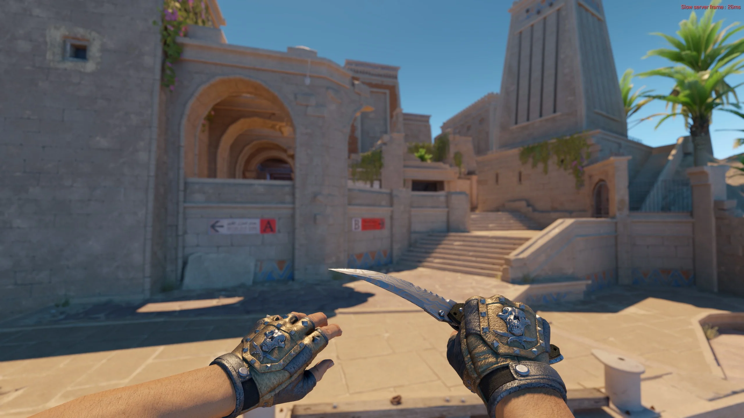★ Flip Knife | Damascus Steel - CS2 skin screenshot 1
