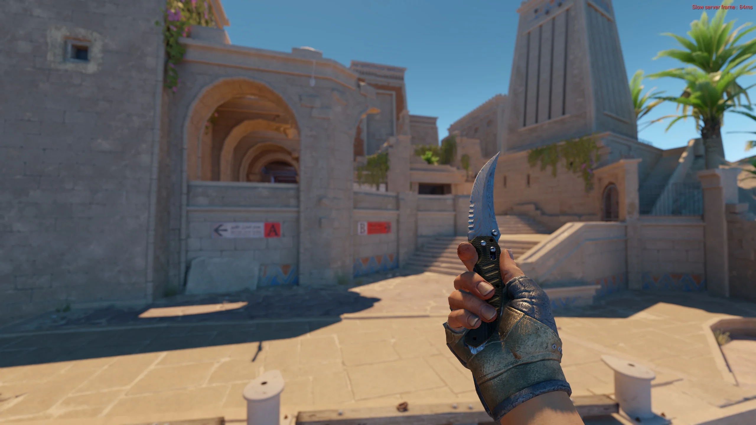 ★ Flip Knife | Damascus Steel - CS2 skin screenshot 2
