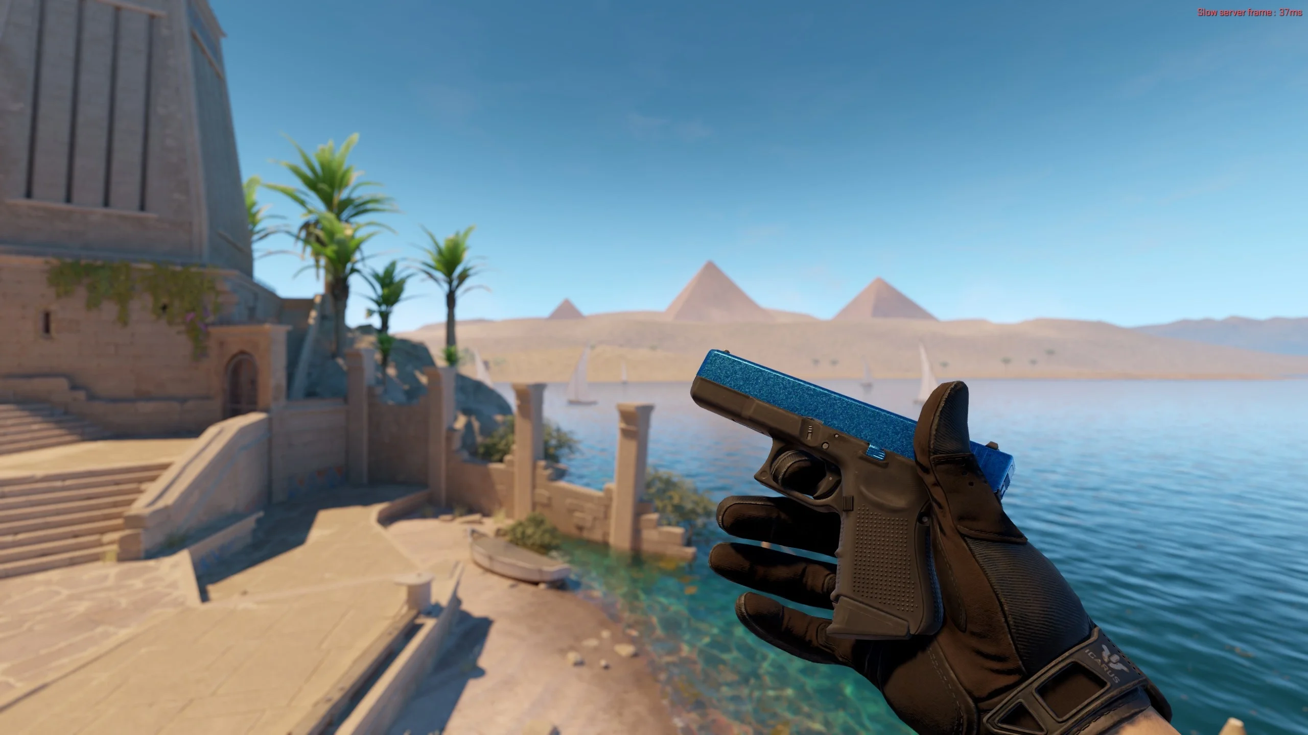 Glock-18 | Twilight Galaxy - CS2 skin screenshot 2