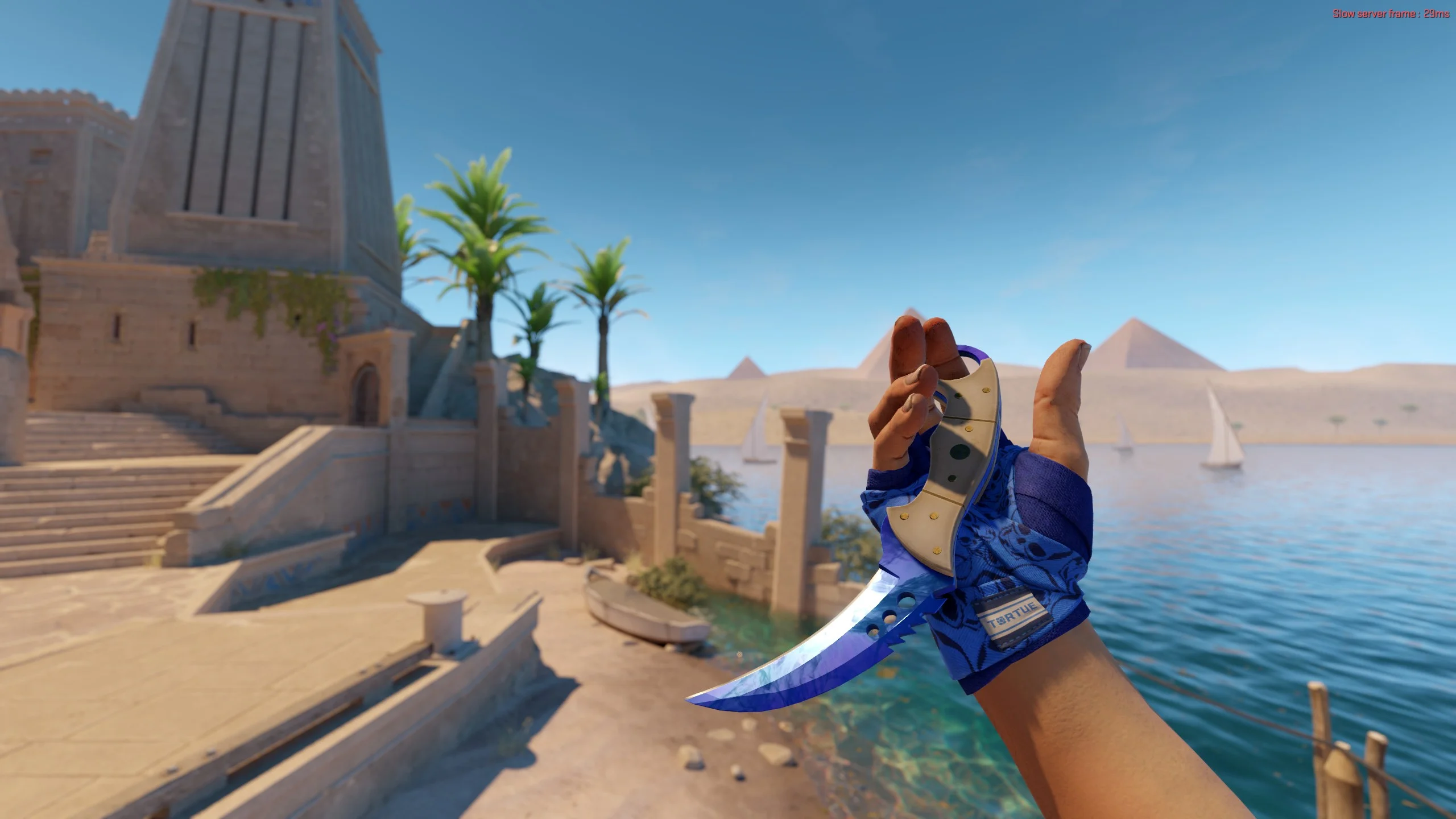 ★ Hand Wraps | Cobalt Skulls - CS2 skin screenshot 2