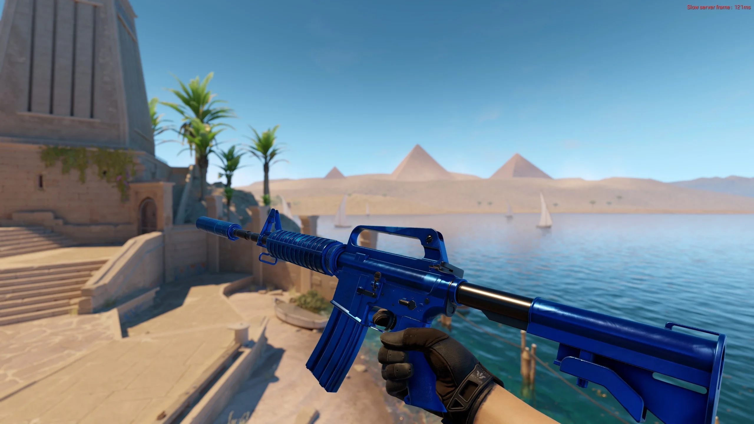 M4A1-S | Blue Phosphor - CS2 skin screenshot 2