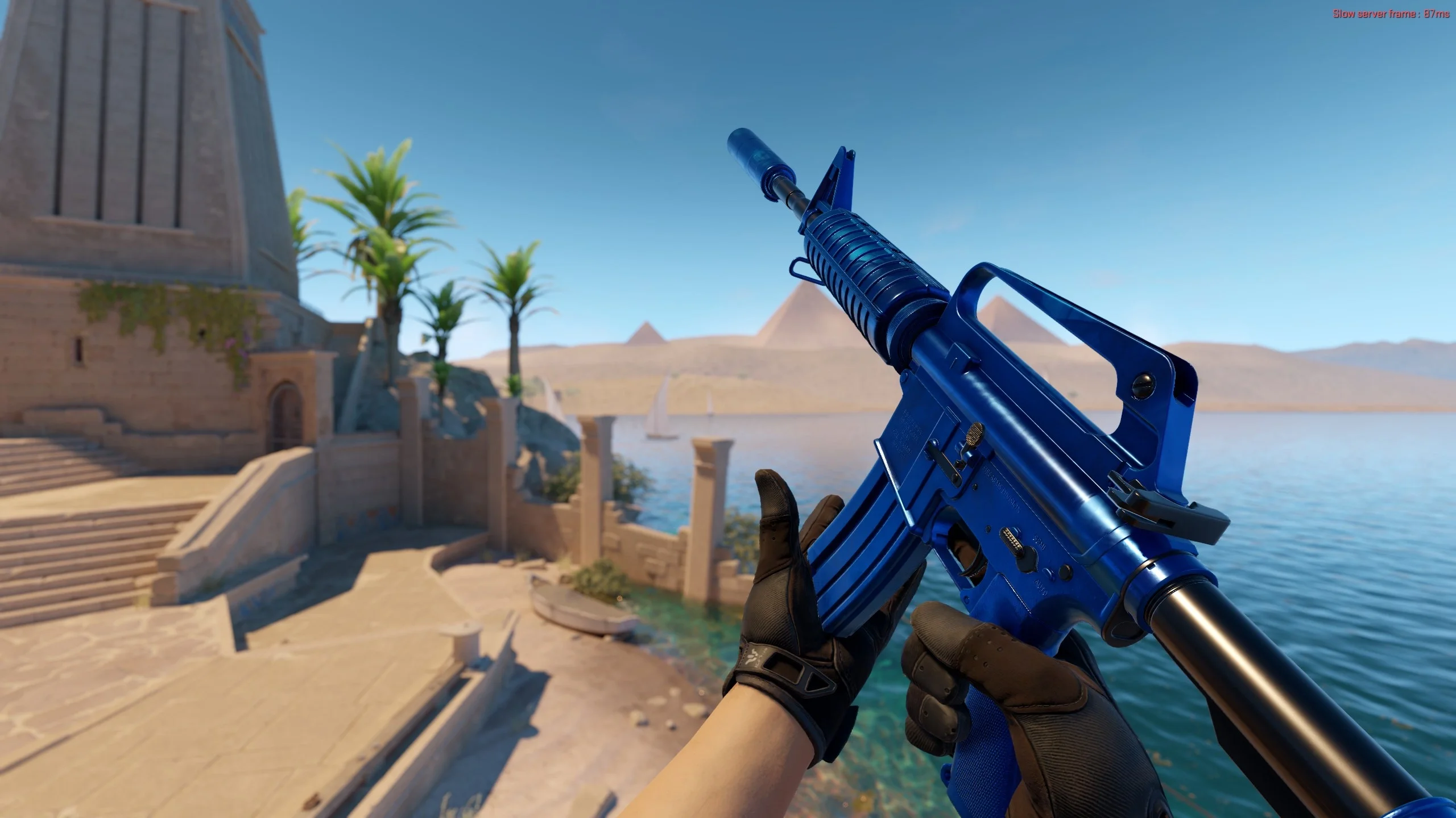M4A1-S | Blue Phosphor - CS2 skin screenshot 3