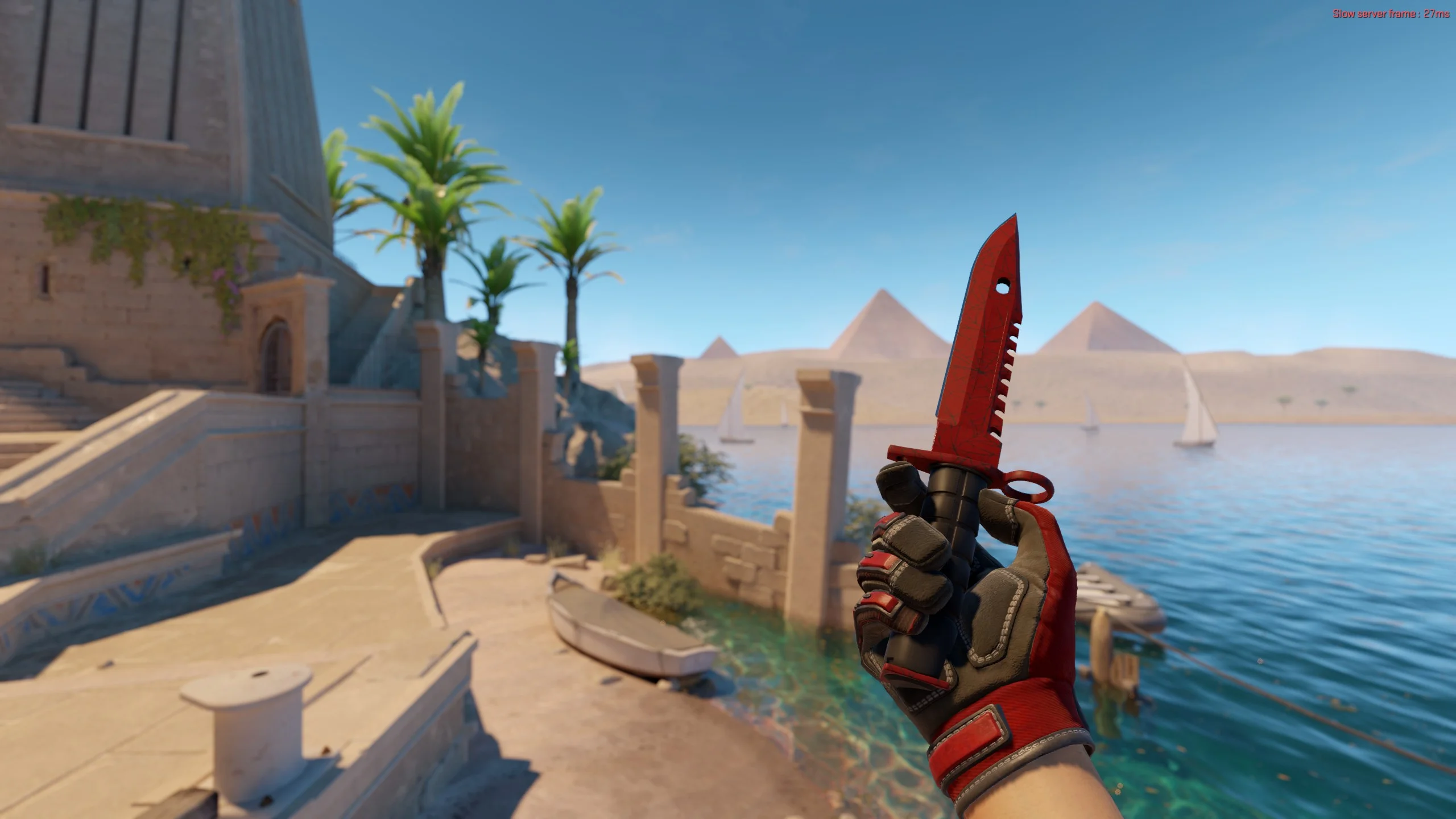 ★ M9 Bayonet | Crimson Web - CS2 skin screenshot 2