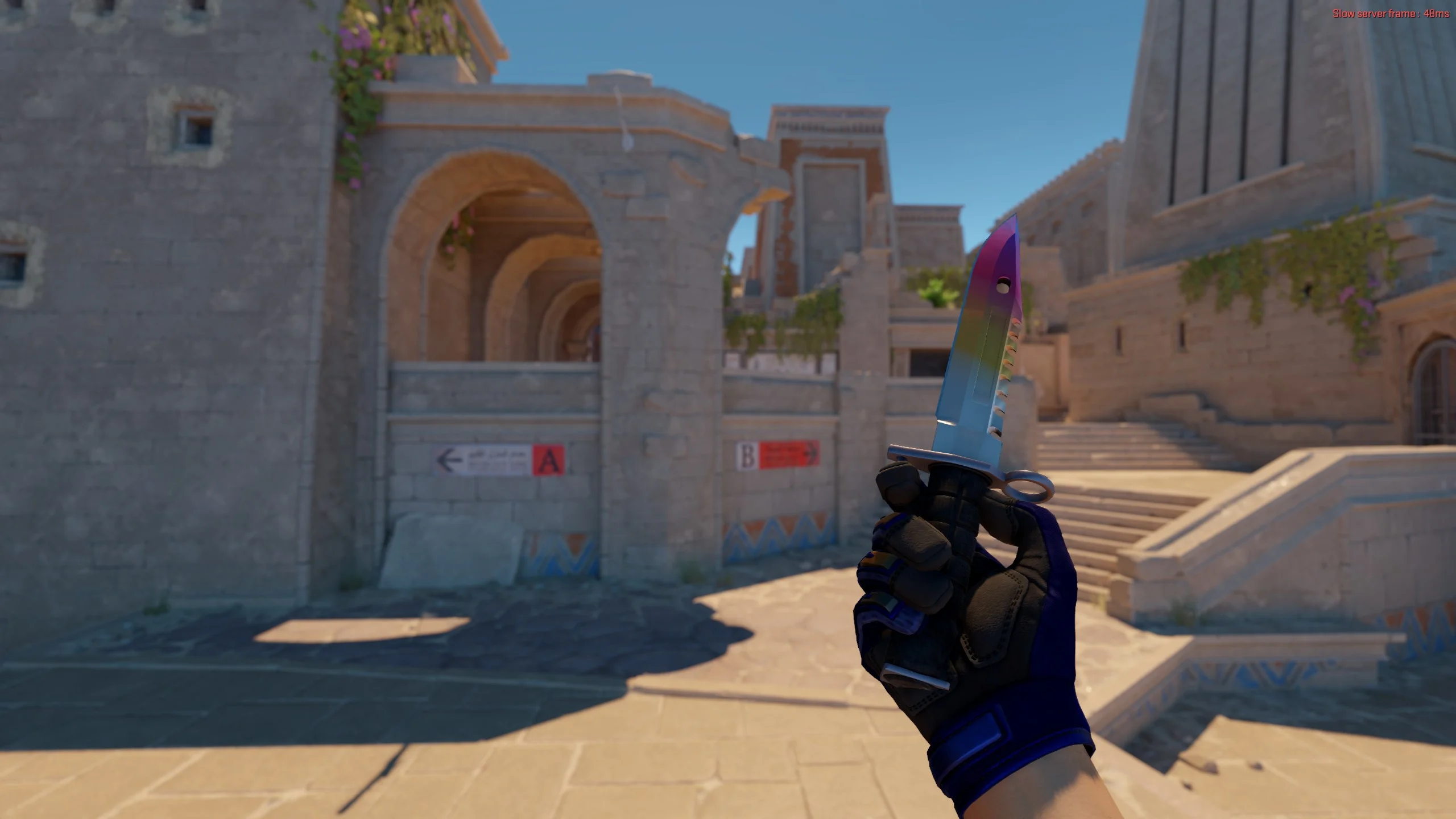 ★ M9 Bayonet | Fade - CS2 skin screenshot 2