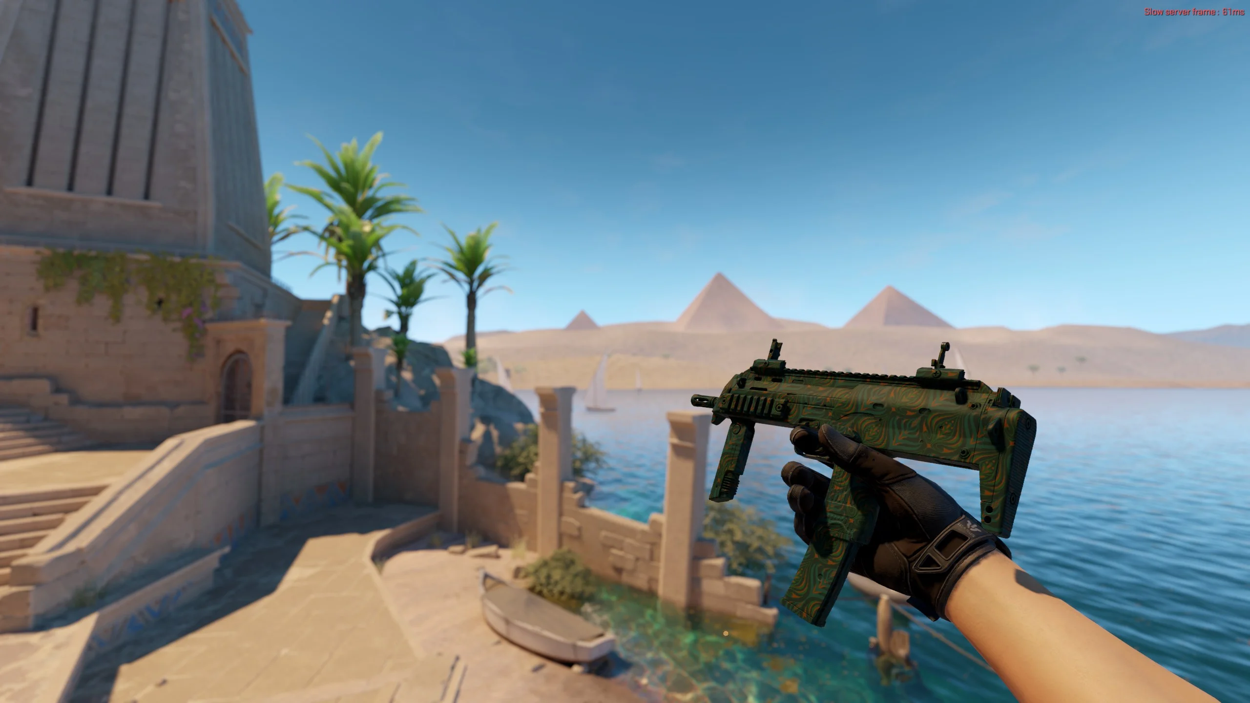MP7 | Teal Blossom - CS2 skin screenshot 2