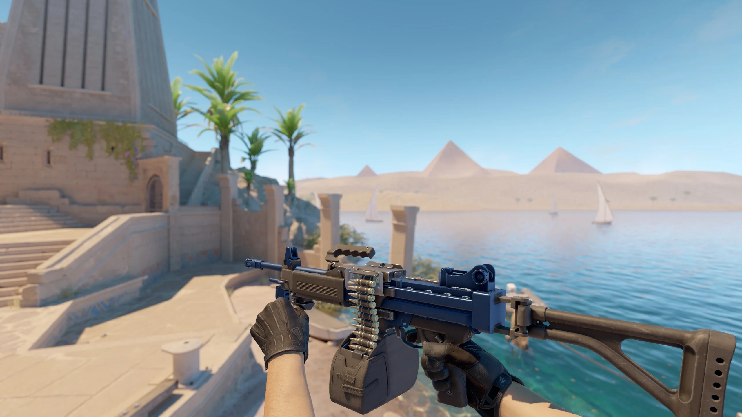 Negev | Anodized Navy - CS2 skin screenshot 2