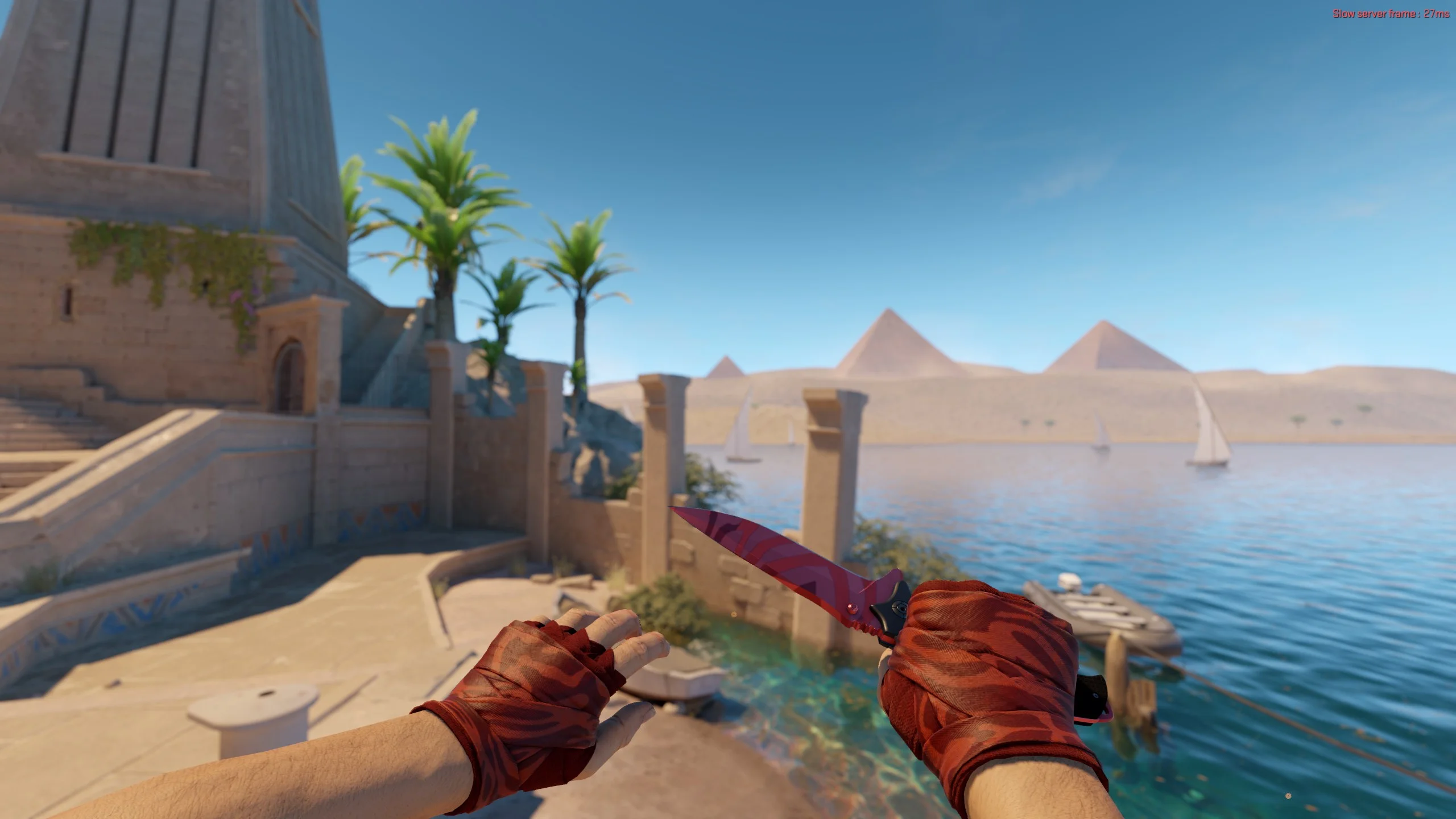 ★ Nomad Knife | Slaughter - CS2 skin screenshot 1