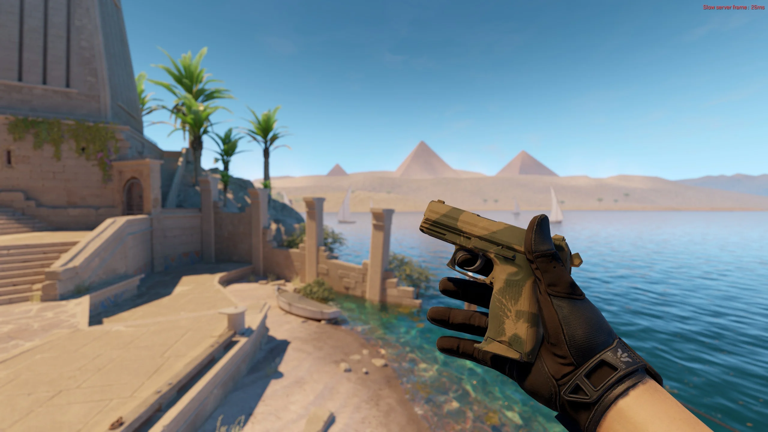 P2000 | Grassland Leaves - CS2 skin screenshot 2