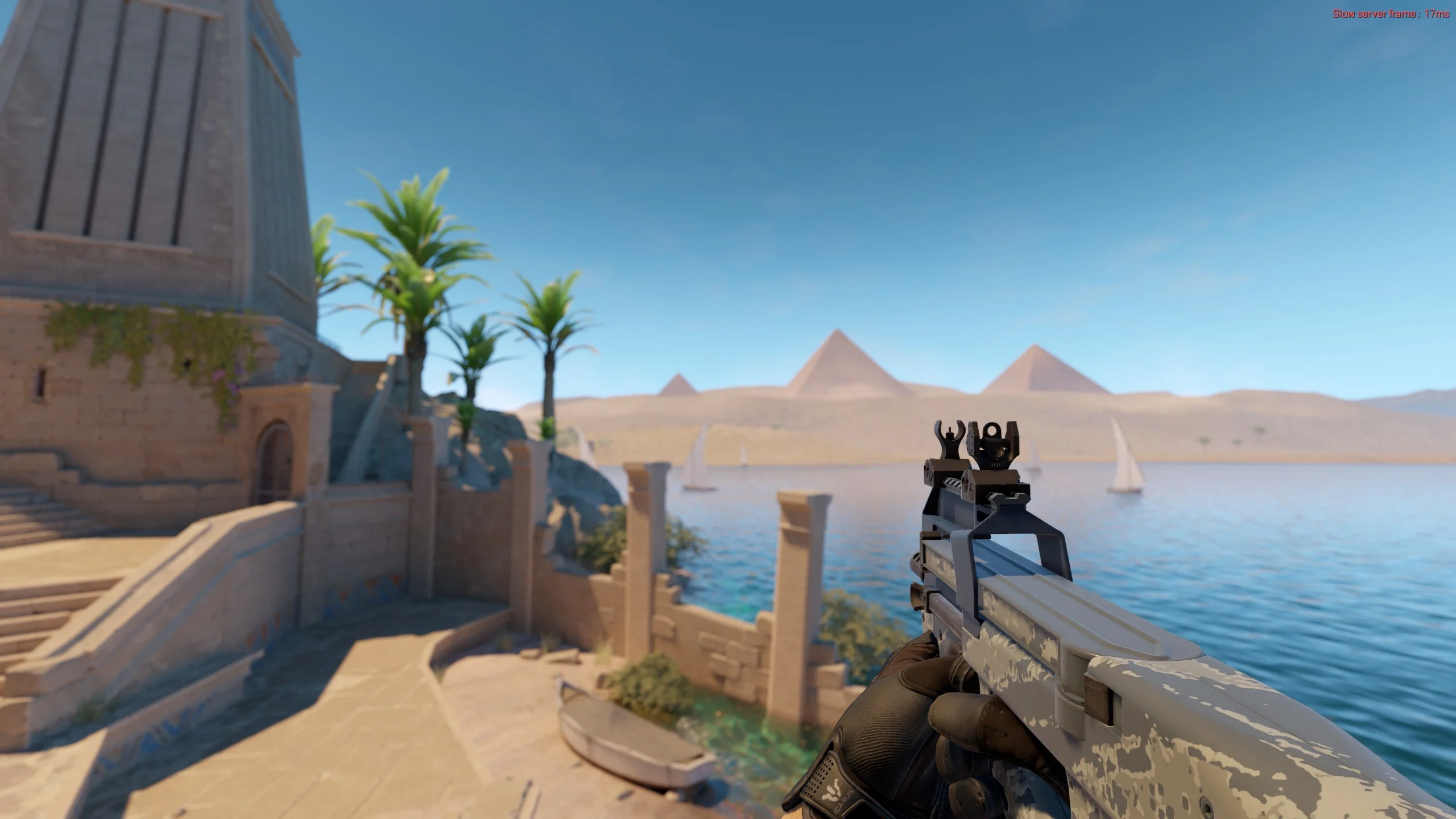 P90 | Blue Tac - CS2 skin screenshot 1