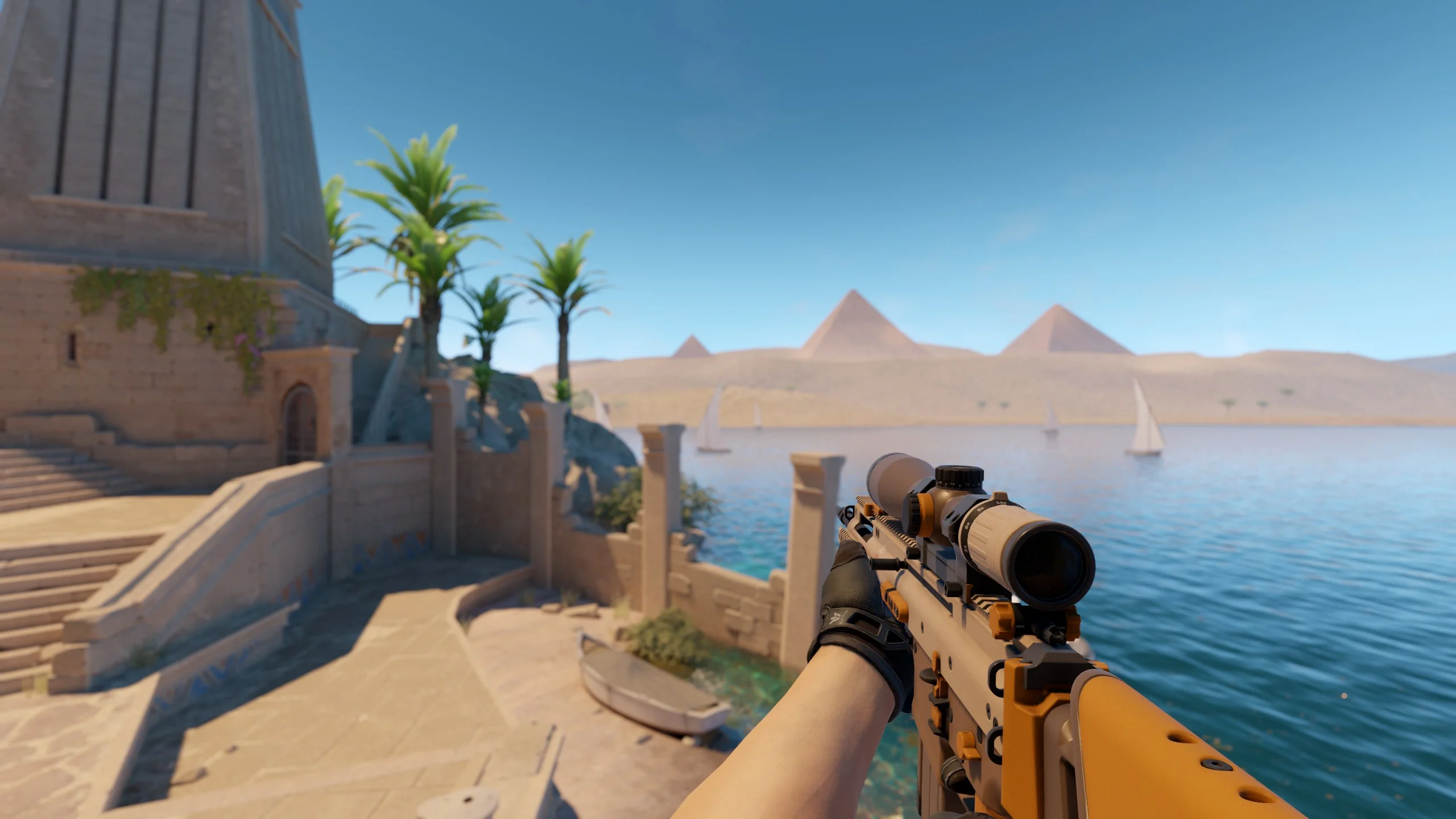 SCAR-20 | Short Ochre - CS2 skin screenshot 1