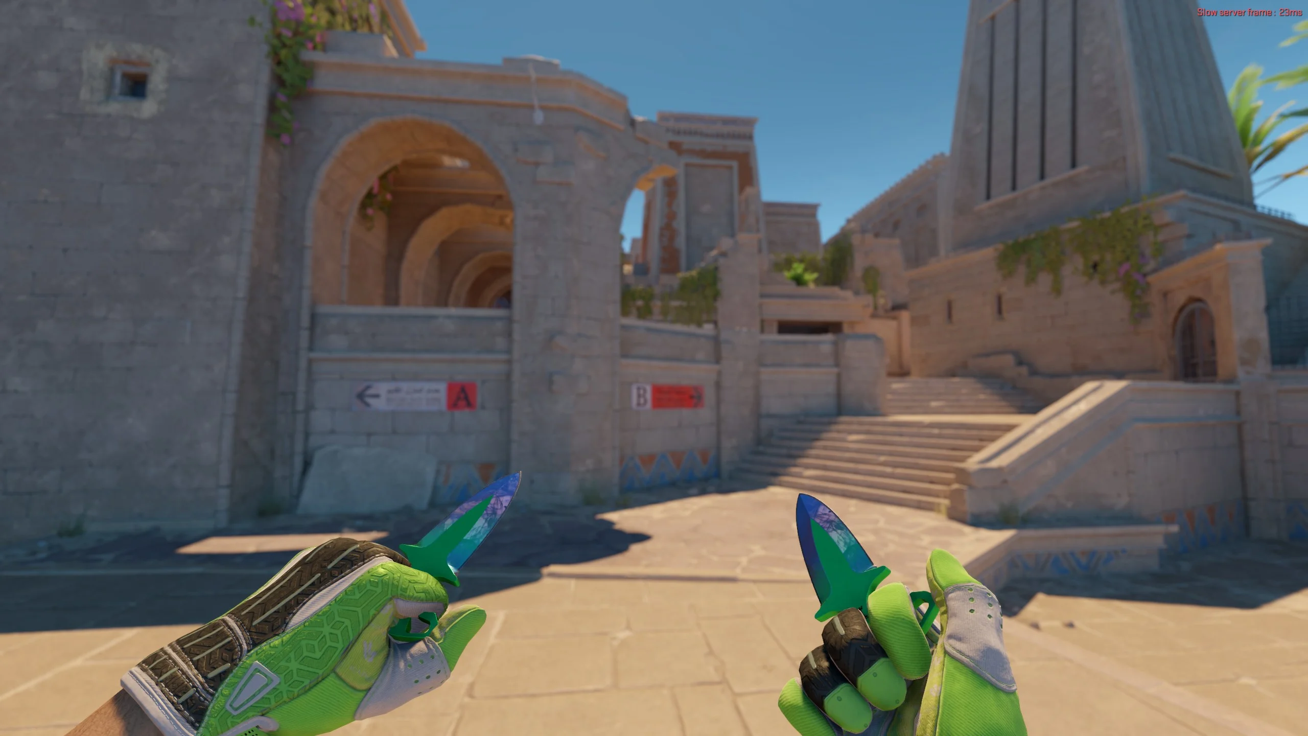 ★ Shadow Daggers | Gamma Doppler - CS2 skin screenshot 1