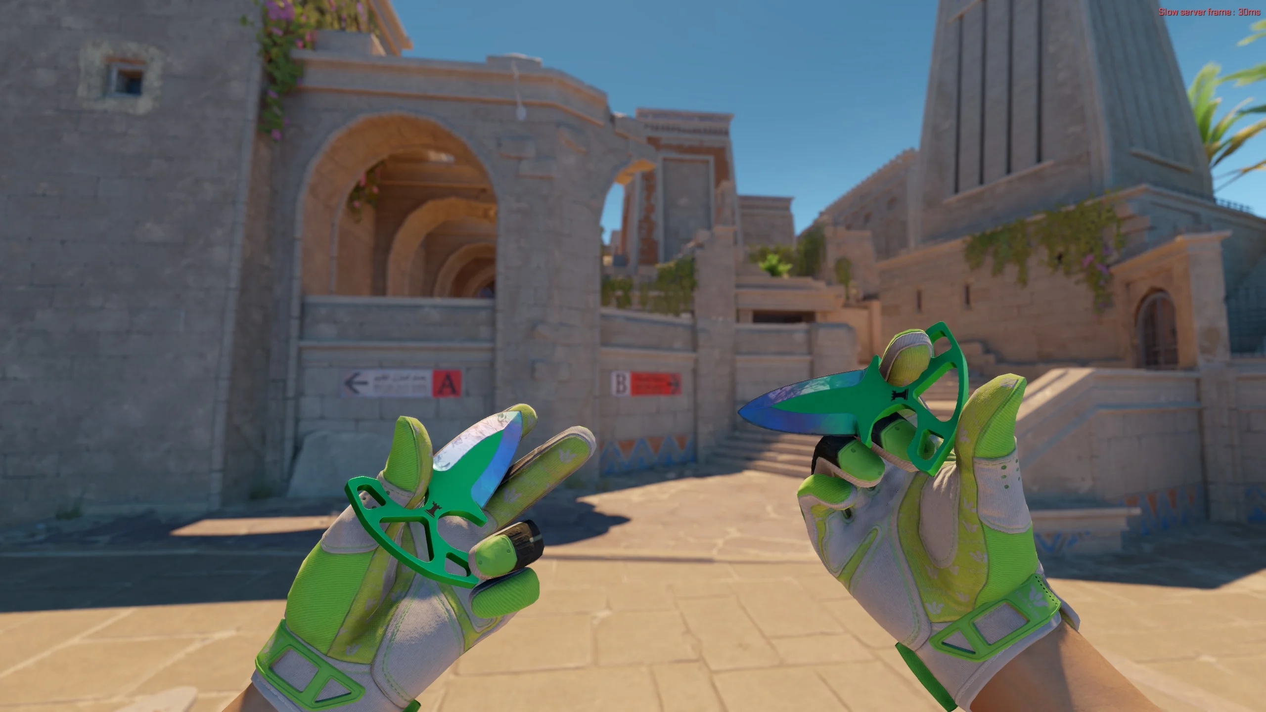 ★ Shadow Daggers | Gamma Doppler - CS2 skin screenshot 2