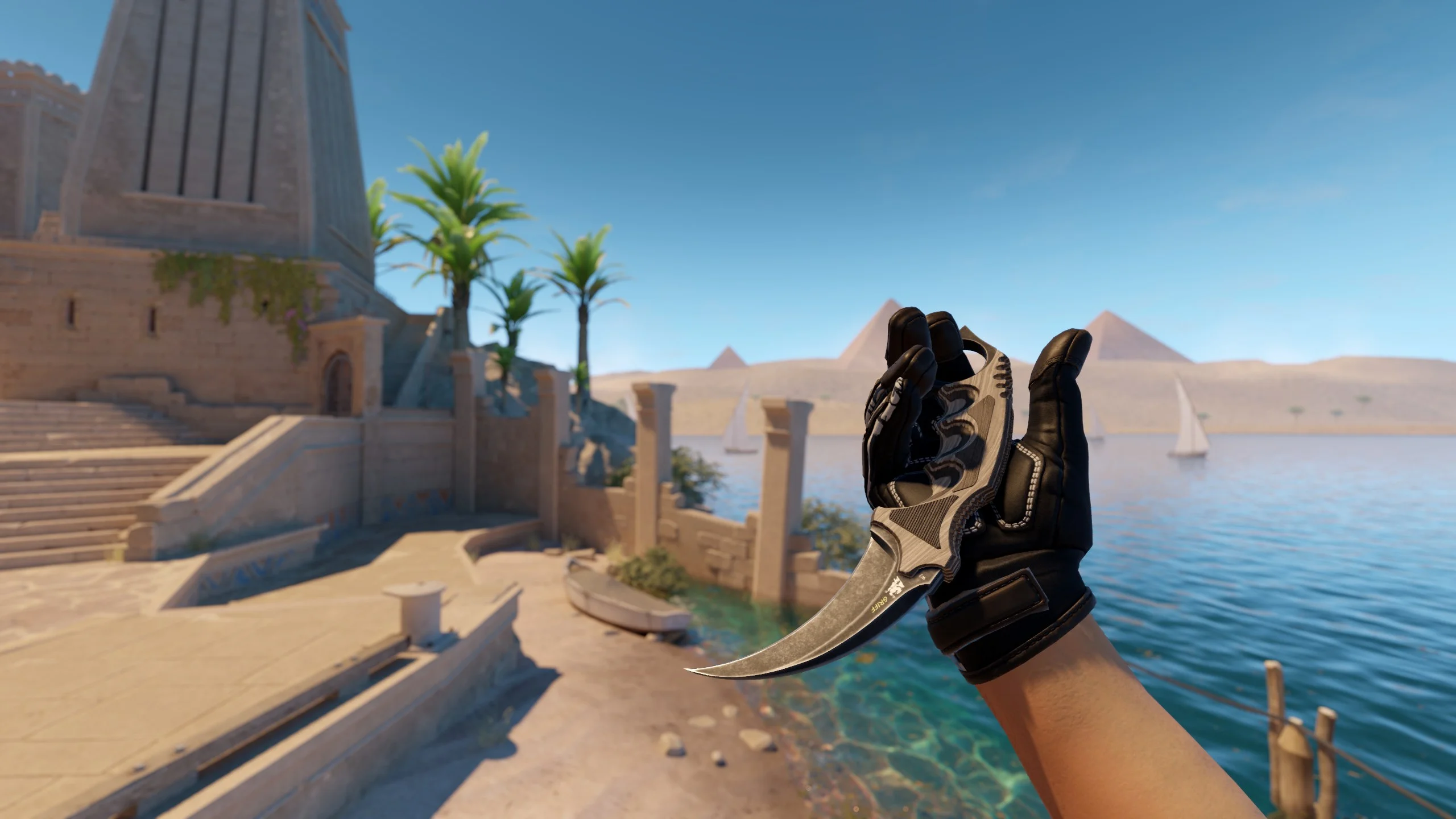 ★ Specialist Gloves | Blackbook - CS2 skin screenshot 2