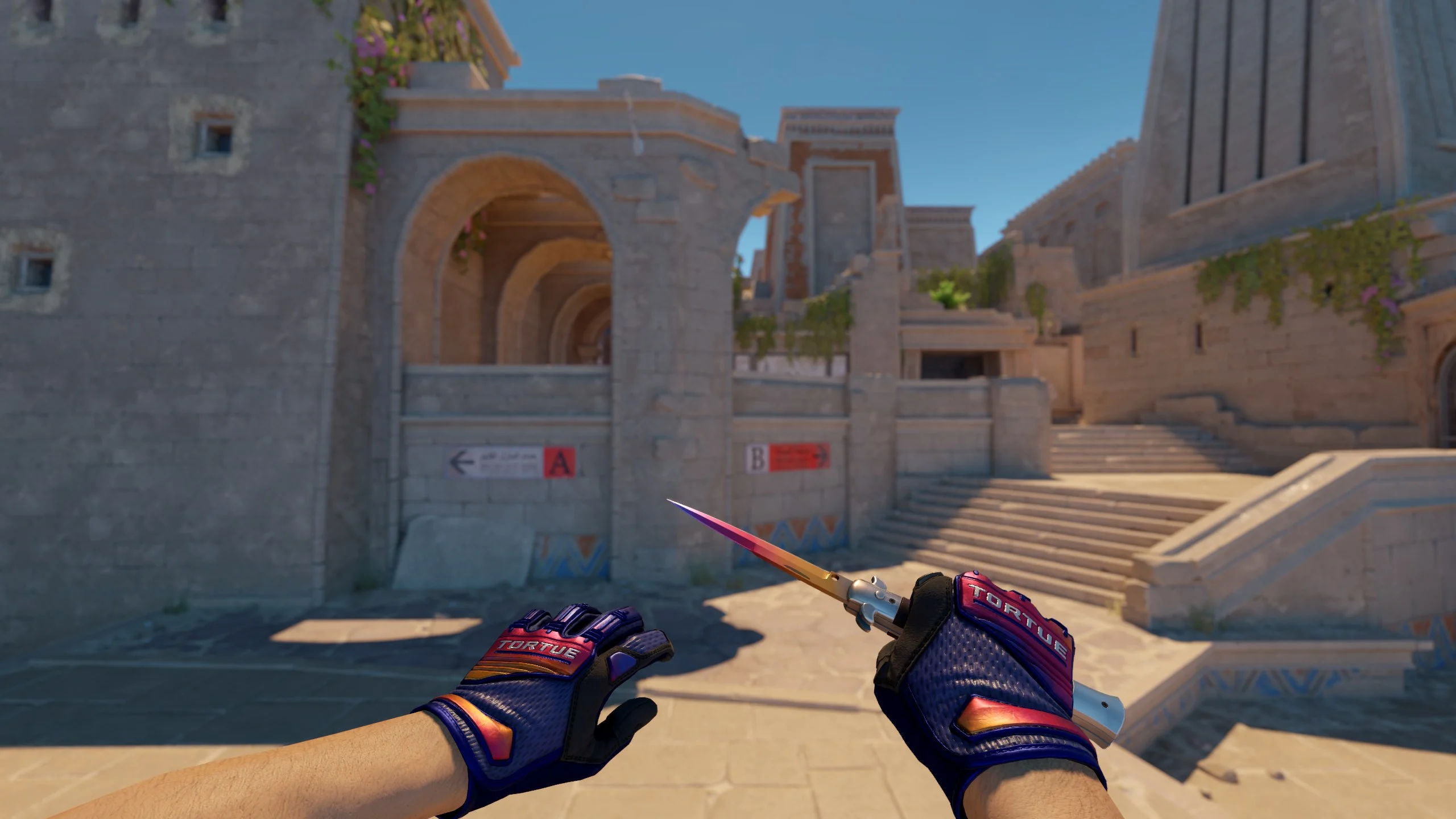 ★ Stiletto Knife | Fade - CS2 skin screenshot 1