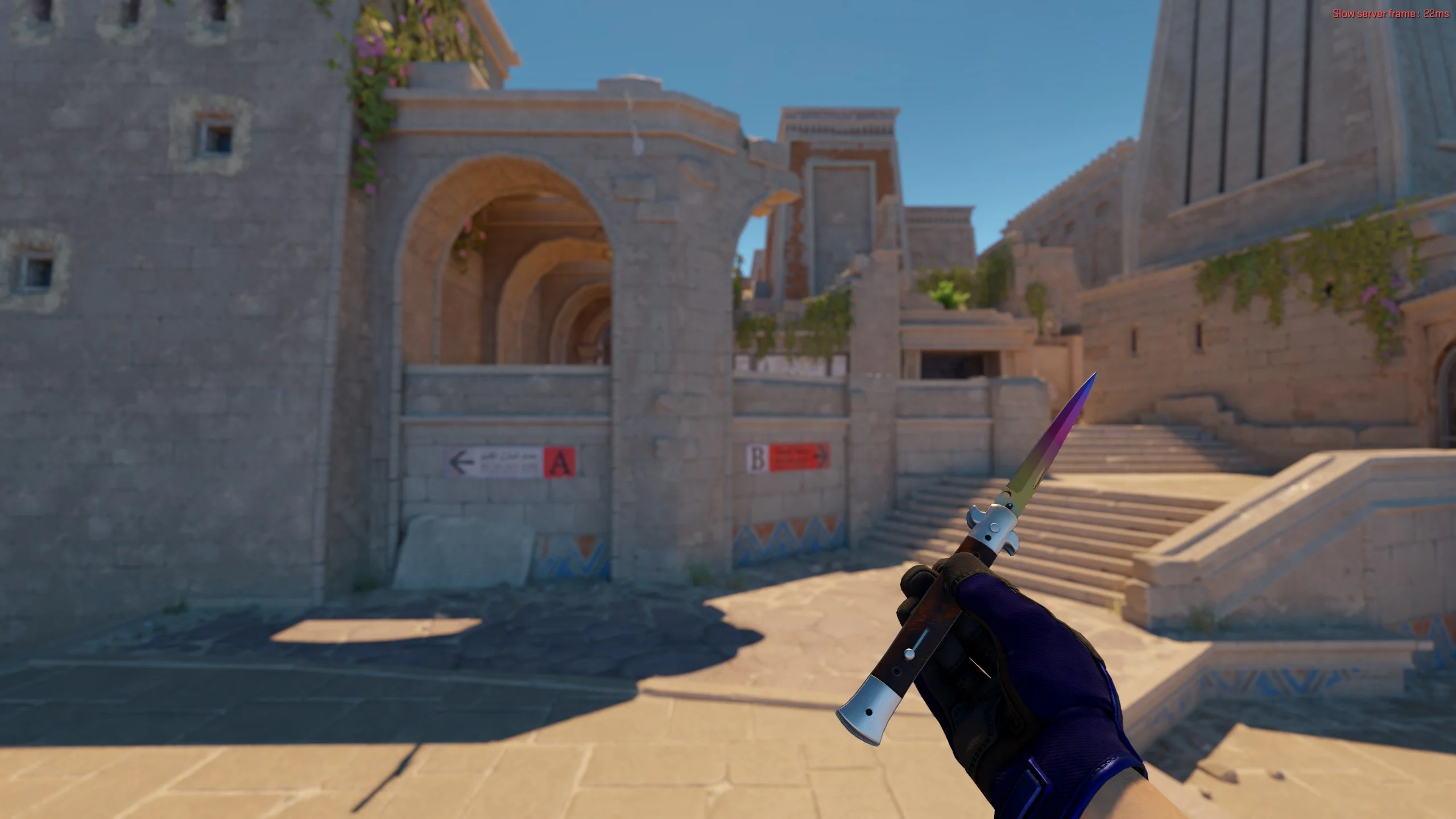 ★ Stiletto Knife | Fade - CS2 skin screenshot 2