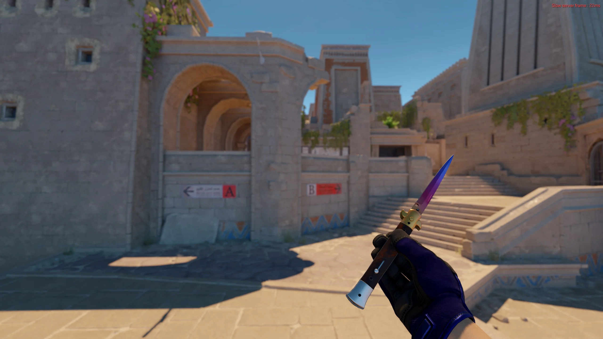 ★ Stiletto Knife | Fade - CS2 skin screenshot 4