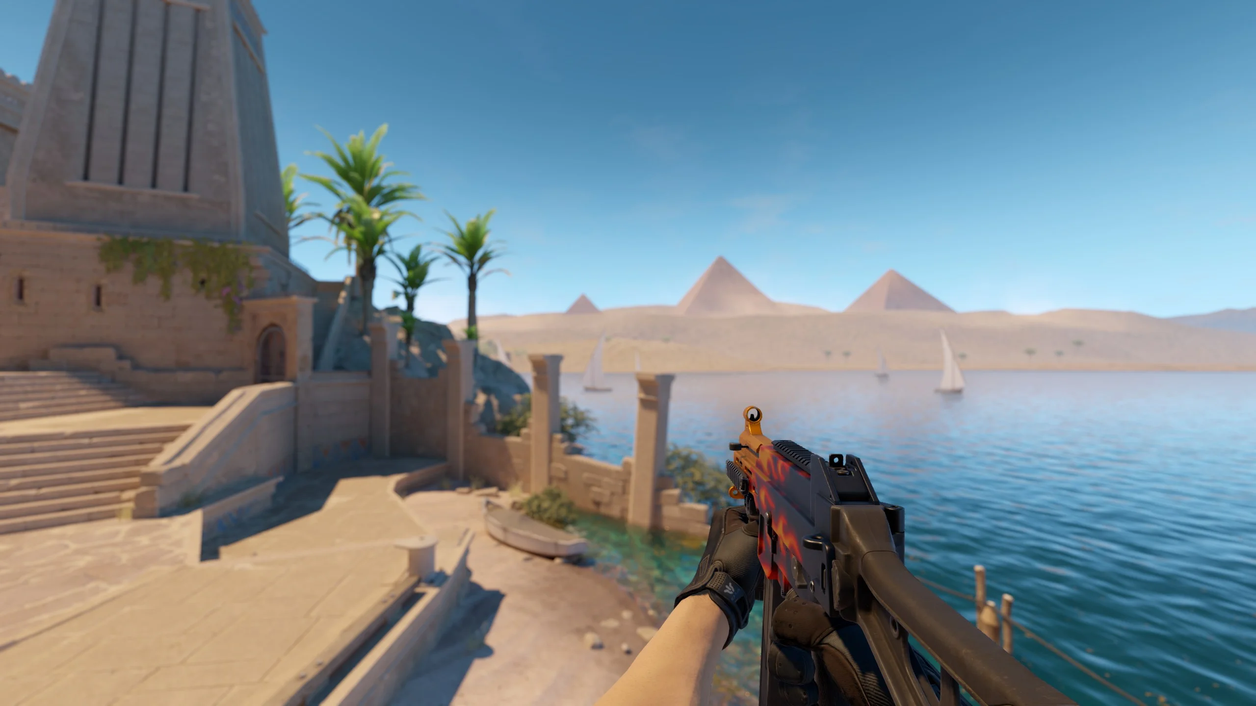 UMP-45 | Blaze - CS2 skin screenshot 1