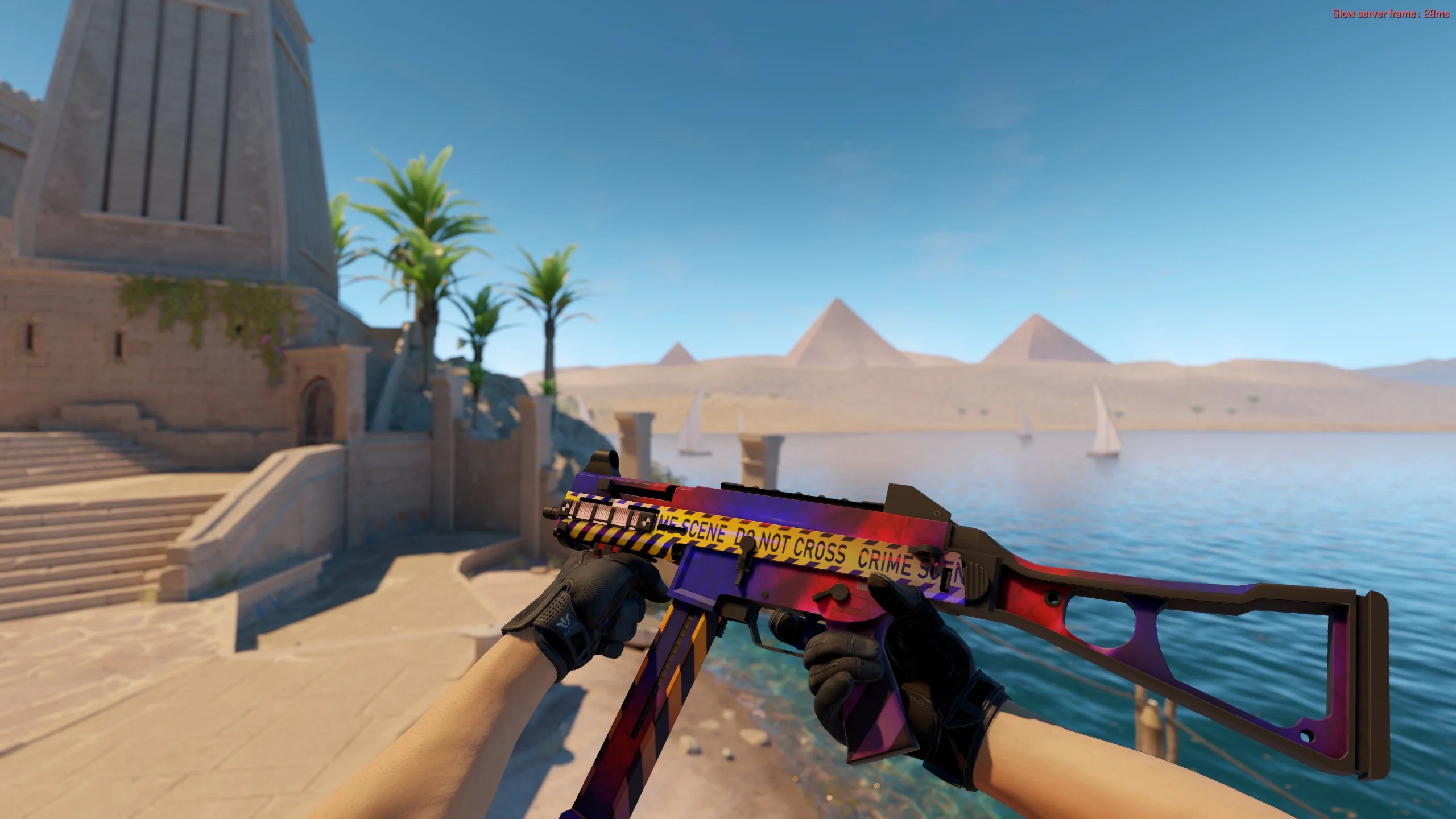 UMP-45 | Crime Scene - CS2 skin screenshot 2