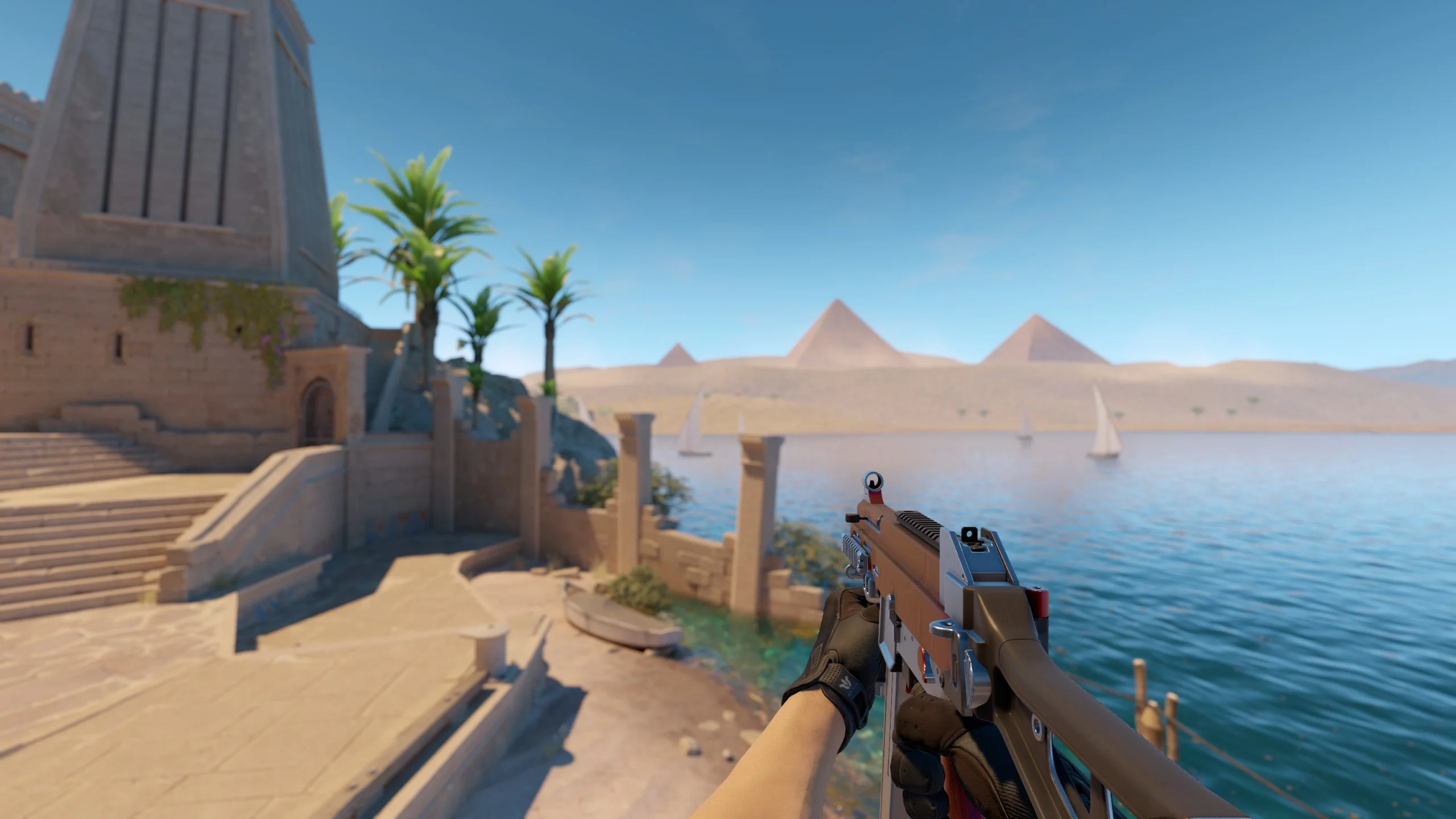 UMP-45 | Crimson Foil - CS2 skin screenshot 1