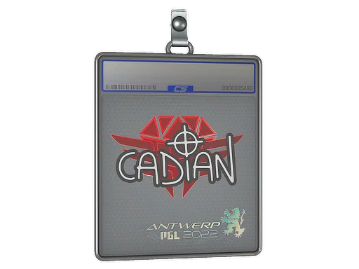 Placa de pegatinas | cadiaN | Amberes 2022