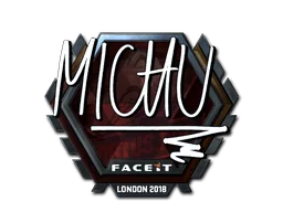 Adesivo | MICHU (Brilhante) | Londres 2018