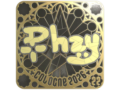 Naklejka | phzy (złota, rankingowa) | Kolonia 2026
