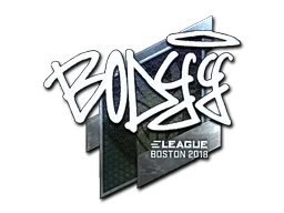 Klistermärke | bodyy (Foil) | Boston 2018