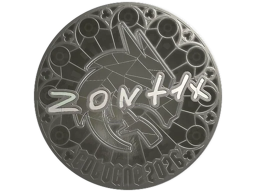 Pegatina | zont1x (reflectante) | Colonia 2026