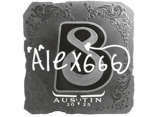 印花 | alex666（闪亮）| 2025年奥斯汀锦标赛