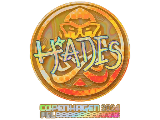 Adesivo | hades (Holográfico) | Copenhague 2024