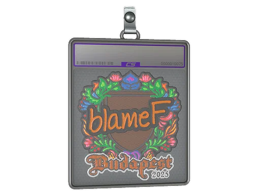Sticker Slab | blameF (Embroidered) | Budapest 2025