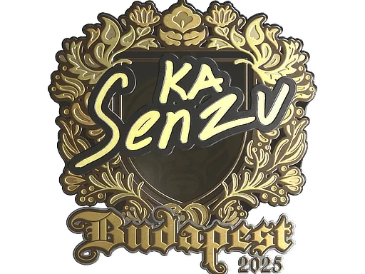 Adesivo | Senzu (Dourado) | Budapeste 2025