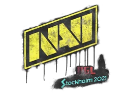 Zalakowane graffiti | Natus Vincere | Sztokholm 2021