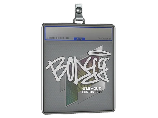 Placa de Adesivo | bodyy | Boston 2018