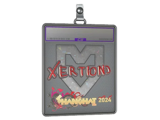 Placa de pegatinas | xertioN (purpurina) | Shanghái 2024