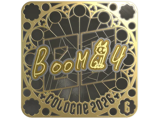 Naklejka | Boombl4 (złota, rankingowa) | Kolonia 2026