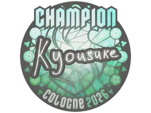 Sticker | kyousuke (Champion) | Cologne 2026