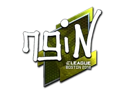Naklejka | ngiN (foliowana) | Boston 2018