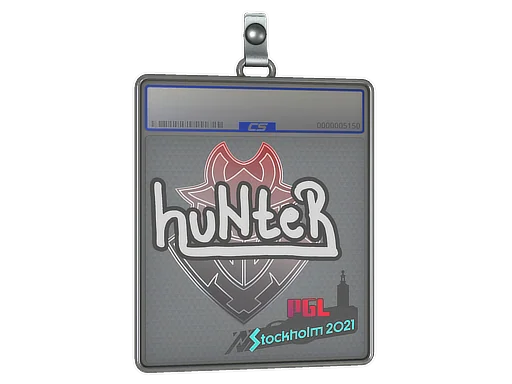 Placa de pegatinas | huNter- | Estocolmo 2021