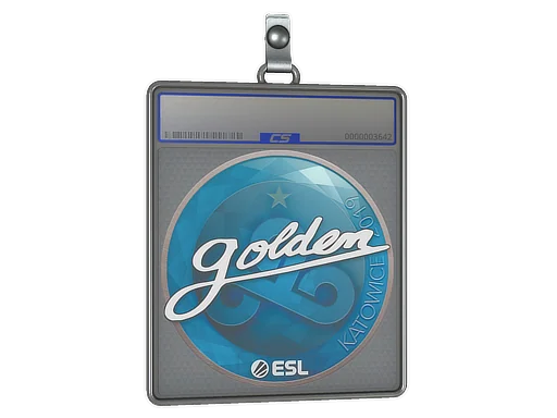 Placa de pegatinas | Golden | Katowice 2019