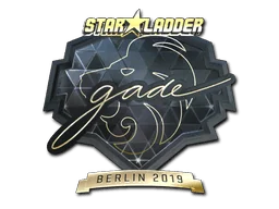 印花 | gade（金色）| 2019年柏林锦标赛