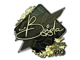 Sticker | BUDA (Gold) | Rio 2022