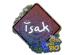 Aufkleber | isak (Glitzer) | Rio 2022
