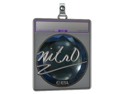 Placa de Adesivo | nitr0 (Brilhante) | Katowice 2019