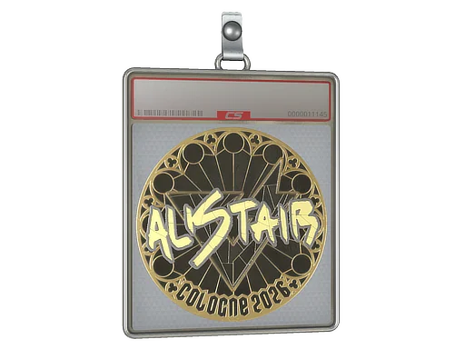 印花板 | aliStair (金色) | 2026年科隆锦标赛