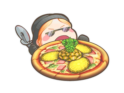 Sticker | Pineapple On Pizza (Lenticular)
